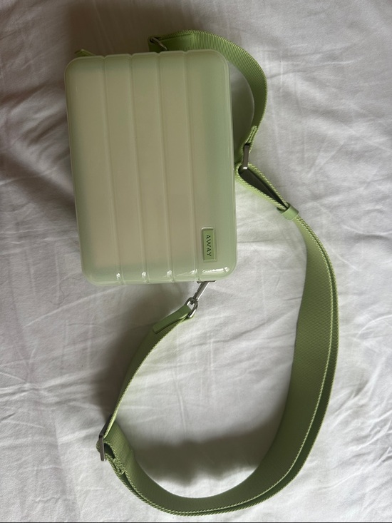 Away Handbags - Away Mini Hardshell Crossbody in Light Sage